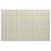 Personalisierter Name Gelbe Biene Hummel Honeybee Stoff (Yard (91,4 cm))