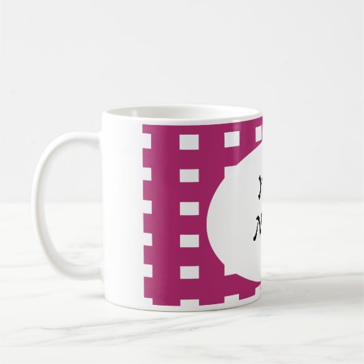 Personalisierter Name Geschenk Kaffee Tasse (Links)