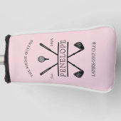 Personalisierter Name Golf Headcover (Vorderseite)