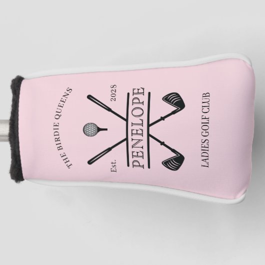 Personalisierter Name Golf Headcover (Vorderseite)