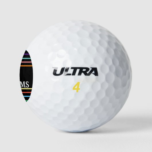 personalisierter Name Golfball (Logo)