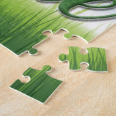 Personalisierter NAME Golfer Golf Pro Ball 19. Loc Puzzle (Seite)