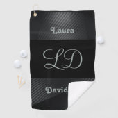 Personalisierter Name Golfhandtuch (Insitu)
