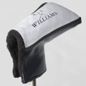 Personalisierter Name Golfklubs und Ball Golf Headcover (3/4 Vorderseite)