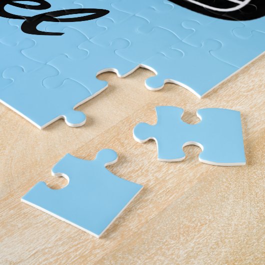 Personalisierter Name Golfschläger Kugel Golfer Go Puzzle (Seite)