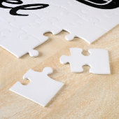 Personalisierter Name Golfschläger Kugel Golfer Go Puzzle (Seite)