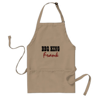 Personalisierter Name GRILLEN King Schürze für Män