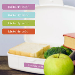 Personalisierter Name: hell und groovy Etiketten