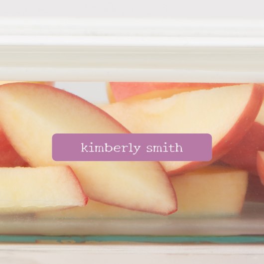 Personalisierter Name: hell und groovy Etiketten (Befestigt)