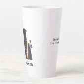 Personalisierter Name Hijabi Abschluss Tasse (Vorderseite)
