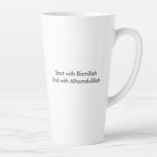 Personalisierter Name Hijabi Abschluss Tasse (Rechts)
