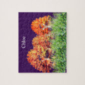 Personalisierter Name Hirsch Puzzle (Vertikal)