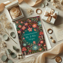 Personalisierter Name Hochzeit Hübsch Mushroom Ele