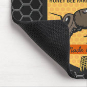 Personalisierter NAME Honey Bee Apiary Beehives Fa Mousepad (Ecke)