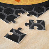 Personalisierter NAME Honey Bee Apiary Beehives Fa Puzzle (Seite)