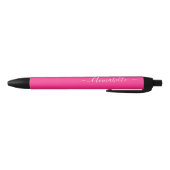 Personalisierter Name (Hot Pink) Kugelschreiber (Unterseite)