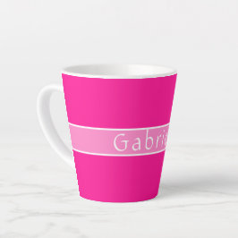 Personalisierter Name (Hotink) Milchtasse