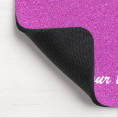 Personalisierter Name (Hotink) Mousepad (Ecke)
