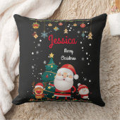 Personalisierter Name Ihres Kindes, Weihnachten Kissen (Decke)