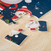 Personalisierter Name Ihres Kindes, Weihnachten Puzzle (Seite)