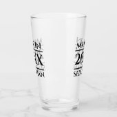 Personalisierter Name im Jahr Glas (Links)