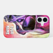 Personalisierter Name. iPhone 16 Hülle (Rückseite (Horizontal))