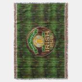 Personalisierter Name Irish Pub Sign St. Patrick's Decke (Vorderseite Vertikal)