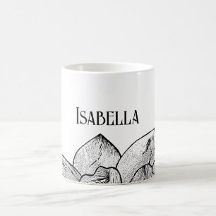 Personalisierter Name "Isabella" Magische Farbe Verwandlungstasse