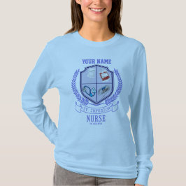 Personalisierter Name IV Liga Infusionstherapie T-Shirt