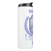 Personalisierter Name IV Liga Infusionstherapie Thermosbecher (Nach links gedreht)