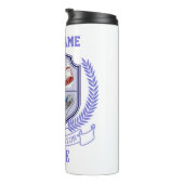 Personalisierter Name IV Liga Infusionstherapie Thermosbecher (Nach rechts gedreht)