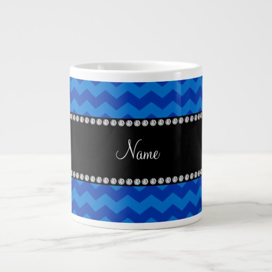 Personalisierter Name Jumbo-Tasse (Vorderseite)