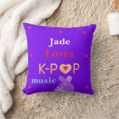 Personalisierter Name K-Pop Kissen (Decke)