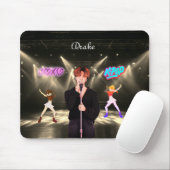 Personalisierter Name K-Pop Musik Mousepad (Mit Mouse)