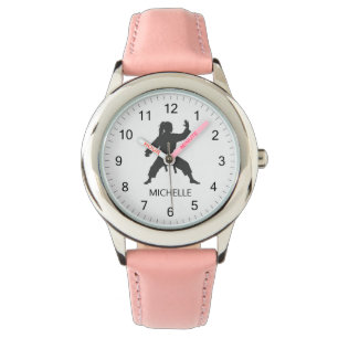 Personalisierter Name Karate / Taekwondo / Judo Armbanduhr