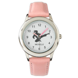 Personalisierter Name Karate / Taekwondo / Judo Armbanduhr