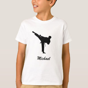 Personalisierter Name Karate / Taekwondo / Judo T-Shirt