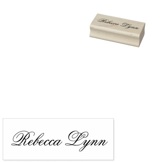 Personalisierter Name Kautschuk Briefmarke Gummistempel (Stempel)