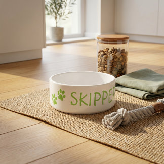 Personalisierter Name Keramik Bowl: Perfektes Gesc Napf