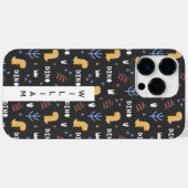 Personalisierter Name Kids Phone Case (Rückseite (Horizontal))