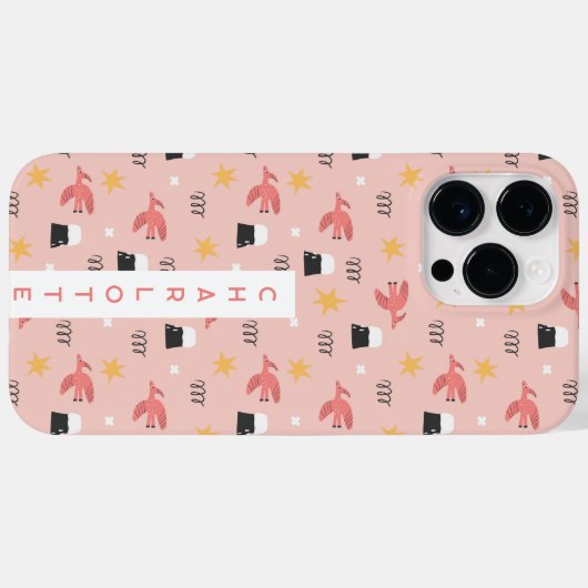 Personalisierter Name Kids Phone Case (Rückseite (Horizontal))