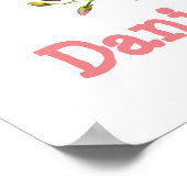 Personalisierter Name Kinderzimmer Poster (Ecke)