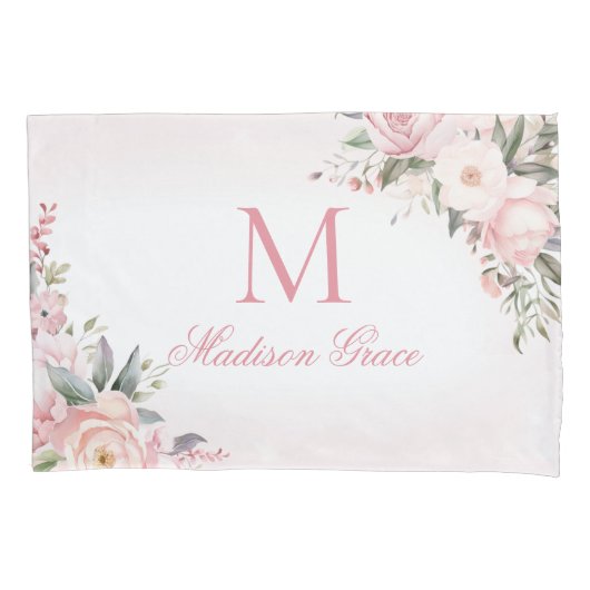 Personalisierter Name Kissenbezug (Vorderseite)