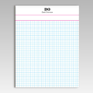 Personalisierter Name Kleiner Quadrat Graph Paper Notizblock