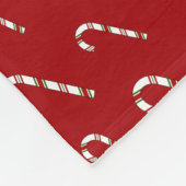 Personalisierter Name Koala Rote Weihnachtskuchen Fleecedecke (Ecke)