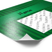 Personalisierter Name Koch Fotodruck (Ecke)