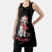 Personalisierter Name Labrador Retriever Schürze (InSitu)