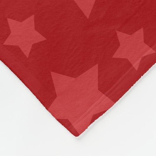 Personalisierter Name Lacrosse Fleecedecke (Ecke)