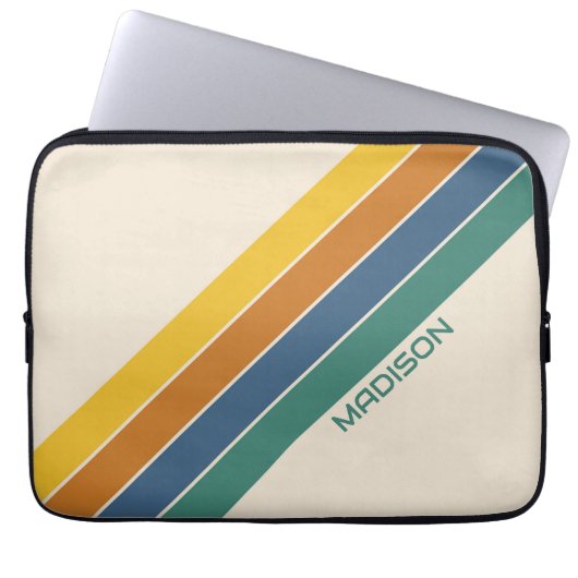 Personalisierter Name Laptopschutzhülle (Vorderseite)