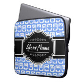 Personalisierter Name Laptopschutzhülle (Vorderseite Links)